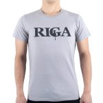 Vīriešu T-krekls "RIGA" ar Melnu Kaķi