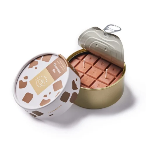 Aromatizēta svece konservu bundžā, Šokolādes tāfelīte