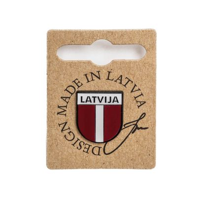 Nozīmīte latvijas karoga emblēma, latvija