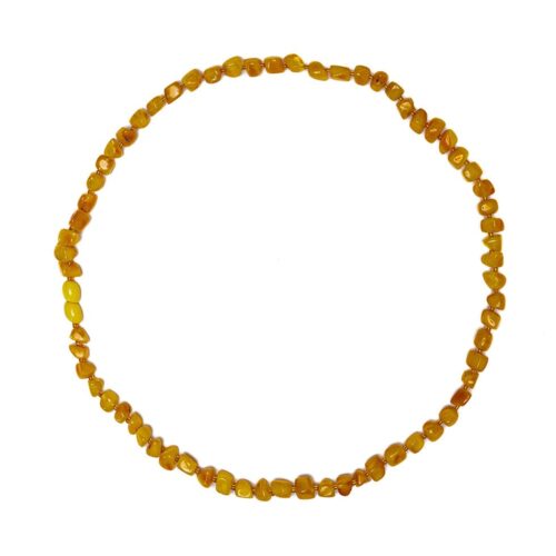 Dzintara kaklarota-aproce, divkārša ⌀ 15 cm