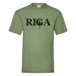 Unisex T-krekls “RIGA” ar Melnu Kaķi