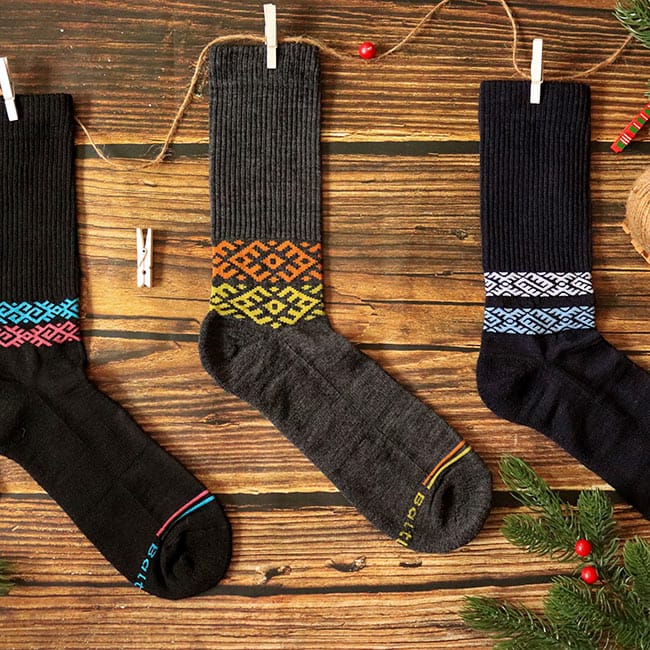 Merino vilnas zeķes ar polsterējumu, ikdienai, pelēkas