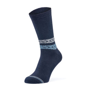 Merino vilnas zeķes ar polsterējumu, ikdienas, zilas