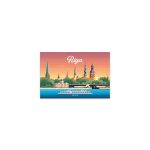 Magnēts 3D RIGA, Vecrīga, 54x78 mm