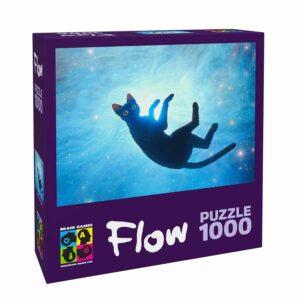 Puzle 1000 "straume" ("flow") – kaķis