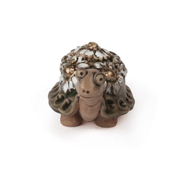 Keramikas figūra - melnais kaķis 7cm