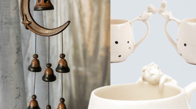 Latviešu tradicionālās podniecības izstrādājumi.