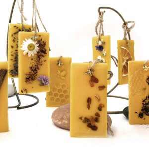 Bišu Vaska Gaisa Atsvaidzinātājs, Bišu vaska aromatizētājs, Dažādas Smaržas -