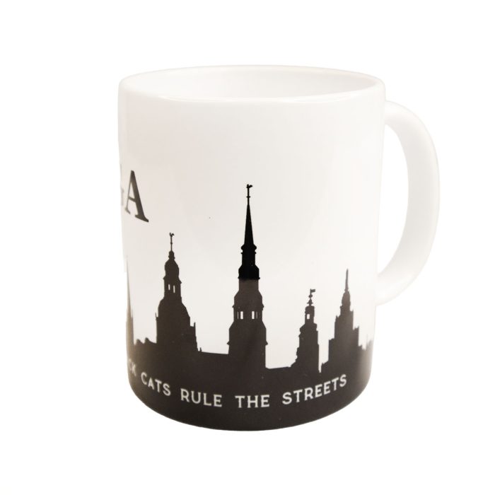 Krūze "pilsēta, kur valda melnie kaķi", 300 ml