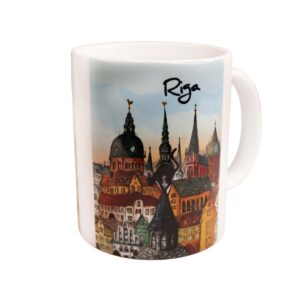 kruze-vecriga-melnais-kakis-krasaina-300-ml-2 Krūze - krāsainā vecrīga un melnais kaķis, 300ml