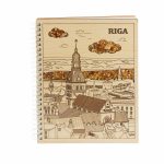 Piezīmju Grāmata "Dzintara Sv. Pētera baznīca", VECRĪGA, 16x21 cm