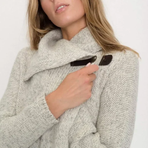 Sieviešu vilnas kardigans, storm