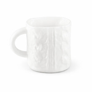 Porcelāna adīta kafijas krūze