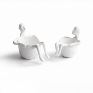 Porcelāna tējas sietiņš, viņš/viņa