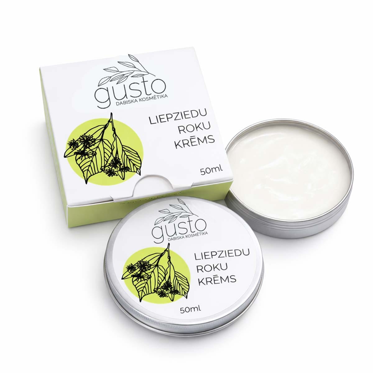 Gusto liepziedu roku krēms, 50 ml