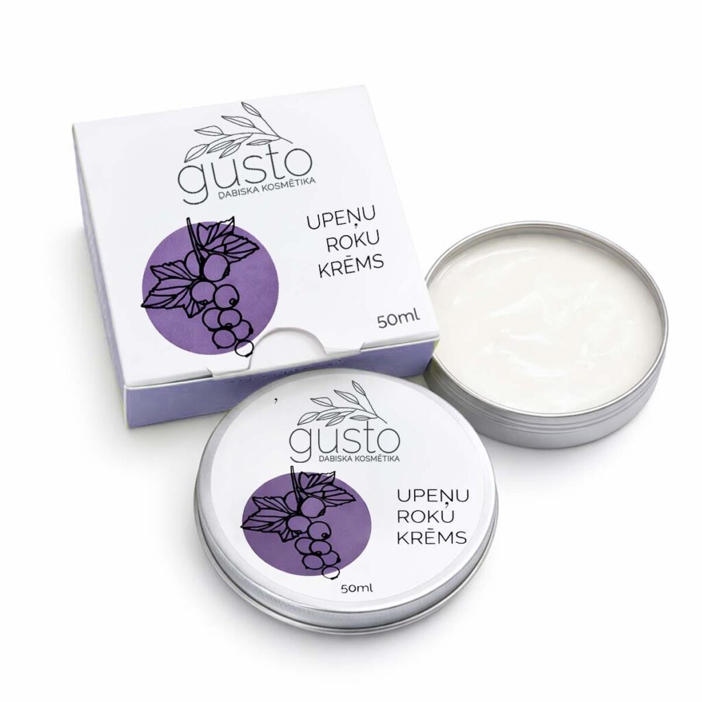 Gusto upeņu roku krēms, 50 ml