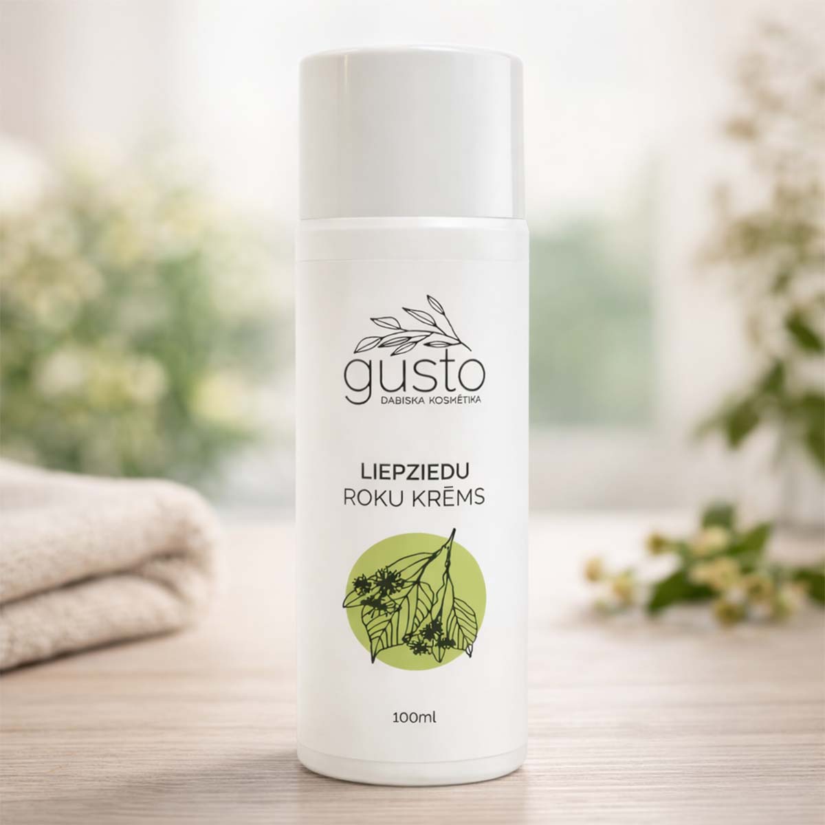 Gusto liepziedu roku krēms, 100 ml