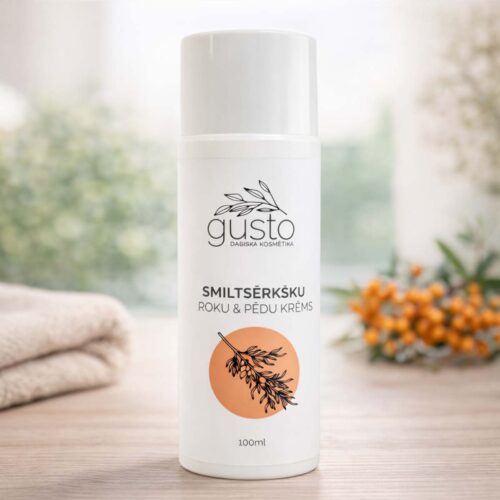 Gusto smiltsērkšķu roku un pēdu  krēms, 100 ml