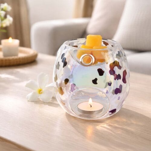 Stikla aroma lampa, caurpīdīga