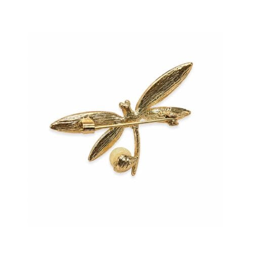 Dzintara broša "spāra", 5x3 cm