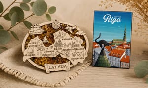 Rīgas Latvijas koka magnēti – Kategorija: Magnēti – BalticGifts