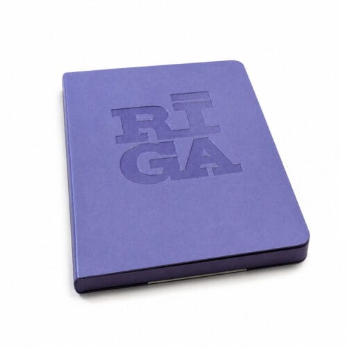 Riga original® piezīmju grāmata a5, violeta