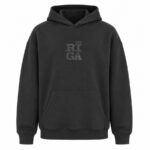 Vīriešu Hūdijs Riga Original®, Dark Grey