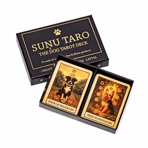 Taro kārtis ar suņiem