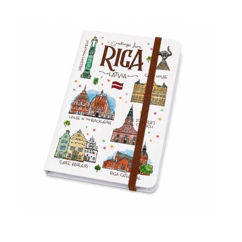 notebook-riga-aquarell-a6-1 Piezīmju grāmatiņa, vecrīga, a6