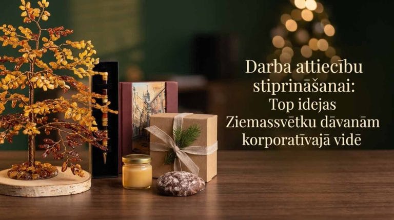 Darba attiecību stiprināšanai: top idejas ziemassvētku dāvanām korporatīvajā vidē