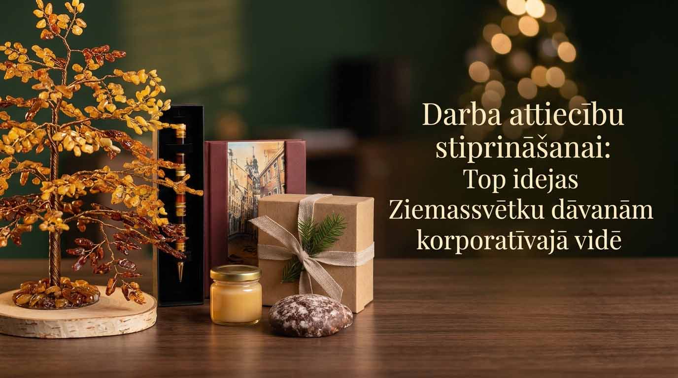 Darba attiecību stiprināšanai: top idejas ziemassvētku dāvanām korporatīvajā vidē