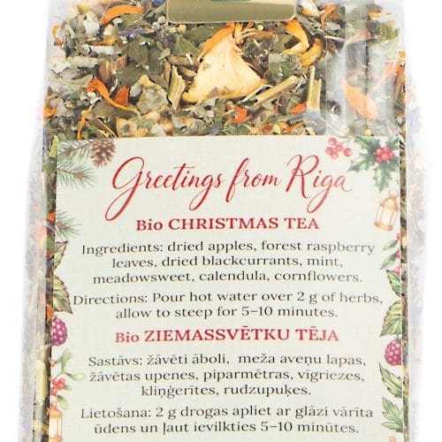 Ziemassvētku bio tēja