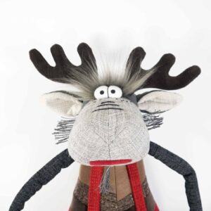 Deer - cute and funny stuffed animal toy, large