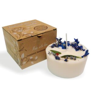 Aromatic soy wax candle, lavender, 200 ml