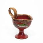 Ceramic Nut Bowl, Red