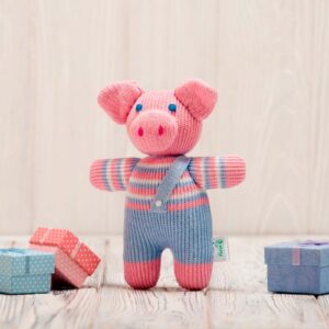 Kids toy - piggy boy, 18 cm