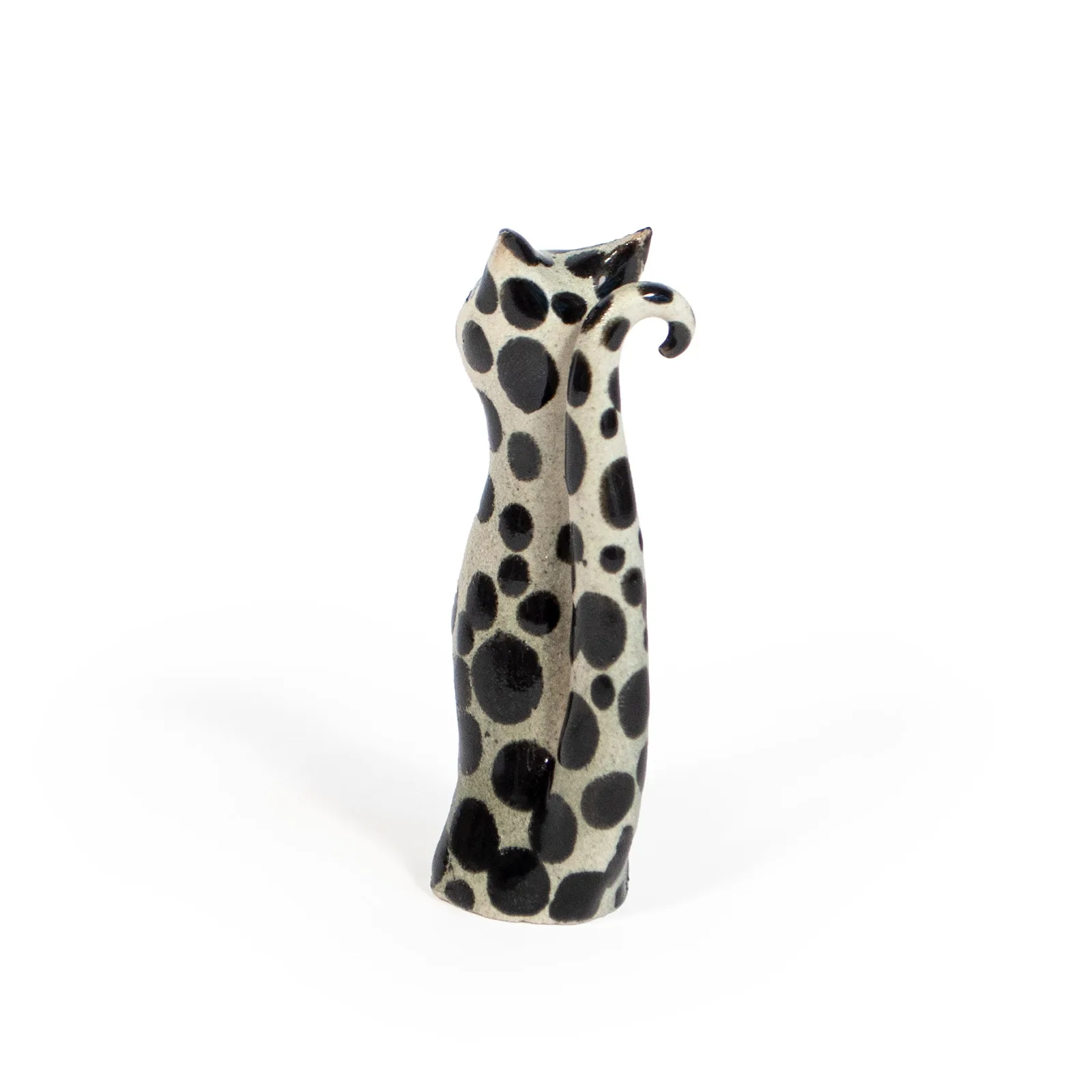 Ceramic cat figure, 9 cm
