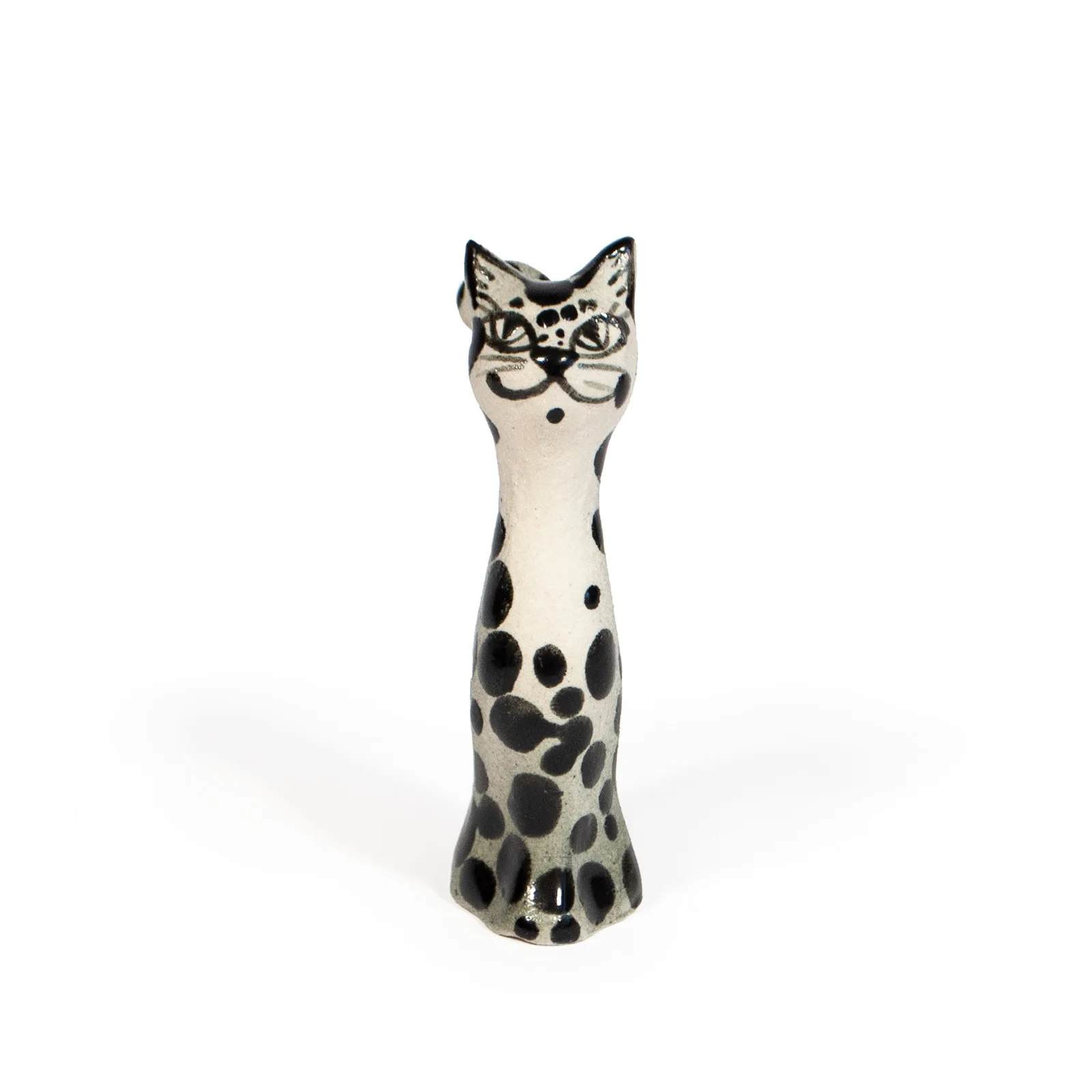 Ceramic cat figure, 9 cm