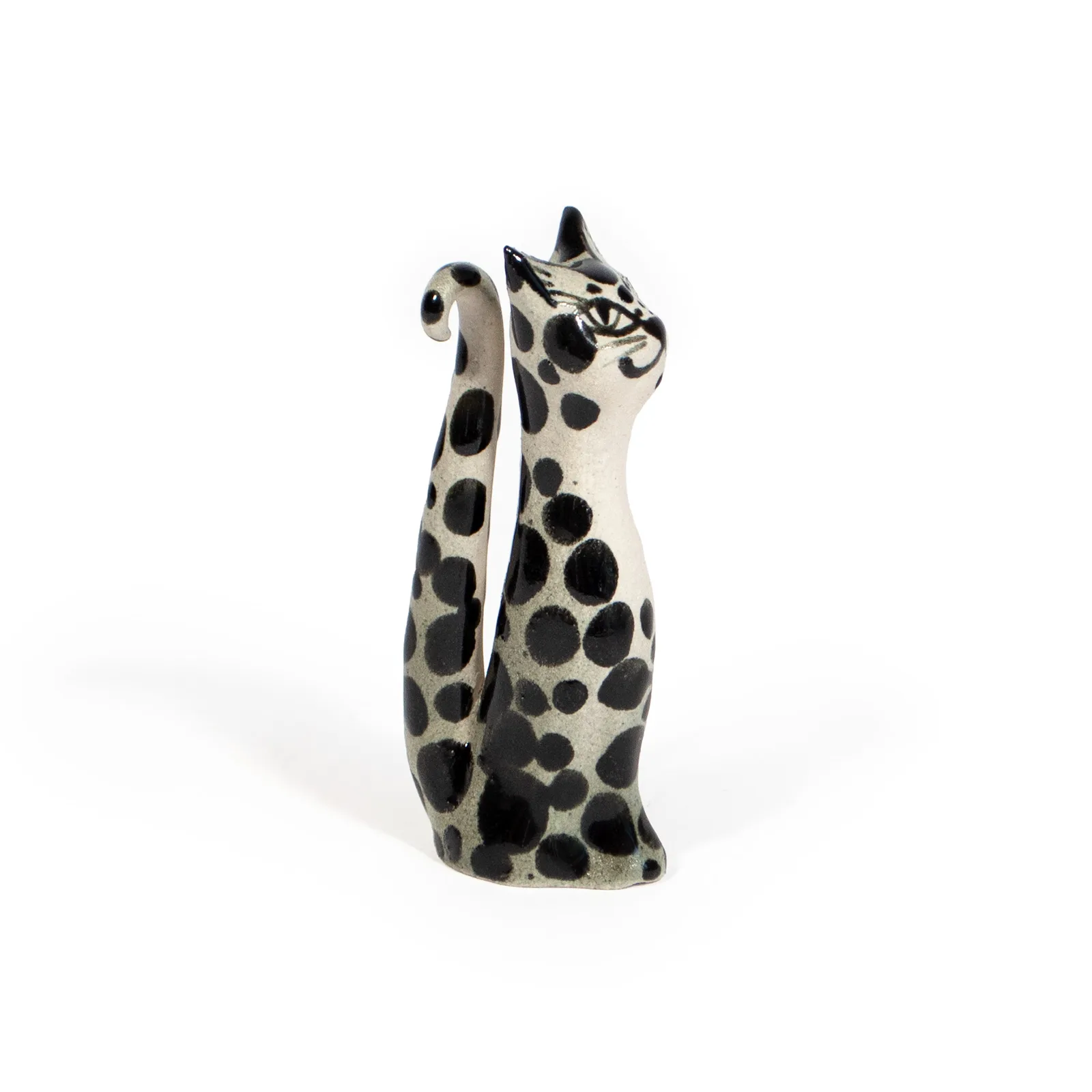 Ceramic cat figure, 9 cm