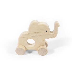 Educational toy for kids – elephant, 12x10 cm