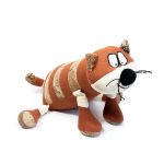 Soft Toy - Striped Cat, Big