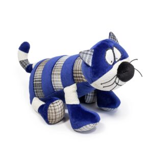 Soft toy - striped cat, medium