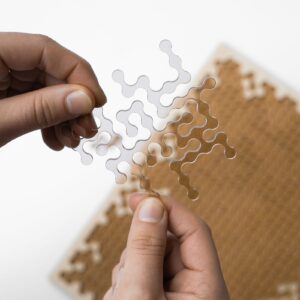 Fractal puzzle klik, 24x24 cm