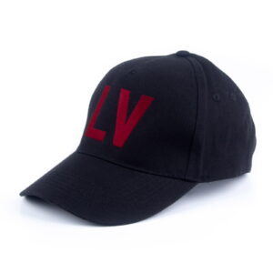 Baseball cap lv, red letters