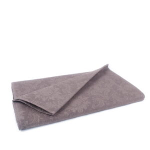 Linen tablecloth, brown, 147x200 cm