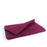 Linen Tablecloth with Rose Motif, Pink Magenta, 145x200 cm