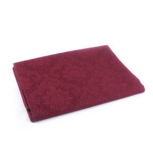 Linen tablecloth, crimson red, 147x200 cm