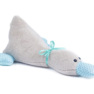 Little duck with blue ribbon - sleeping toy