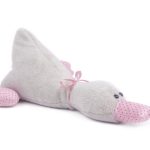 Little Duck with Pink Ribbon - Sleeping Toy