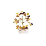 Amber Money Tree on Birch Disc, 10 cm